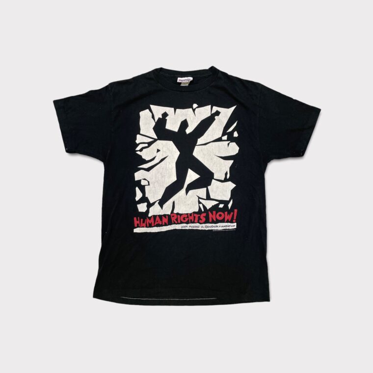 1988 Reebok 'Human Rights Now!' T-Shirt
